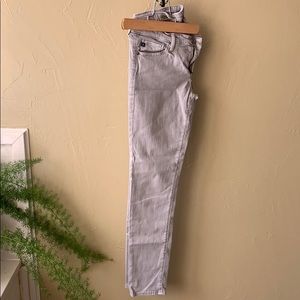 AG the Stevie ankle slim straight leg jeans